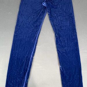 Athleta blue velvet leggings Size 16